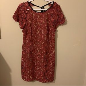 WAYF Floral Lace Open-back dress - US Medium